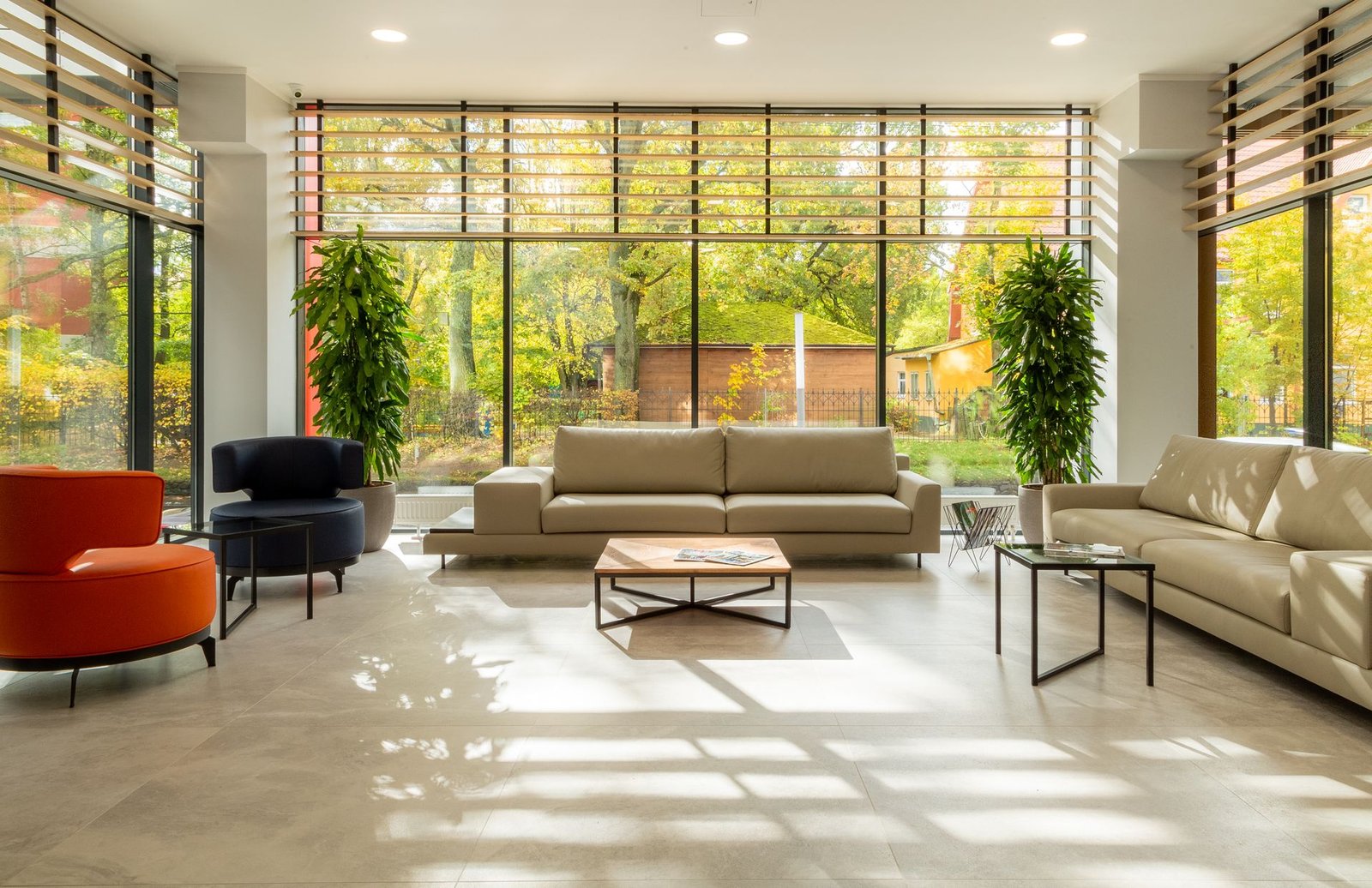 Tidy living room